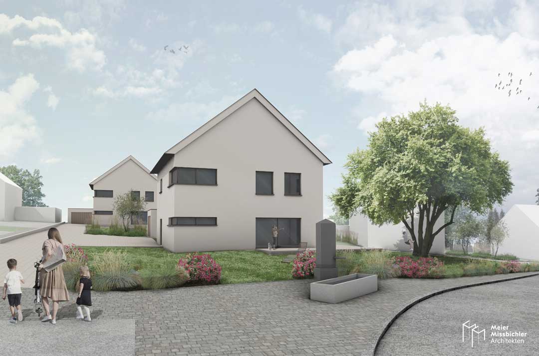 Einfamilienhäuser in Montabaur Elgendorf: Vorderansicht